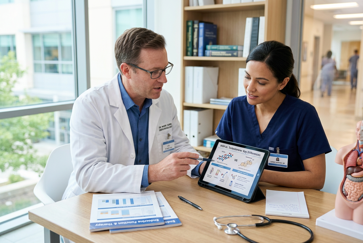 hgh testosterone differences lifestyle